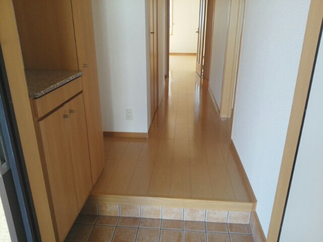 グラースＡの玄関|玄関です