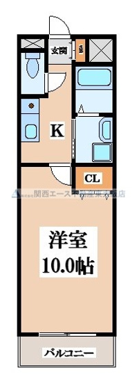 【間取り】 | クラージュ・ハイツ