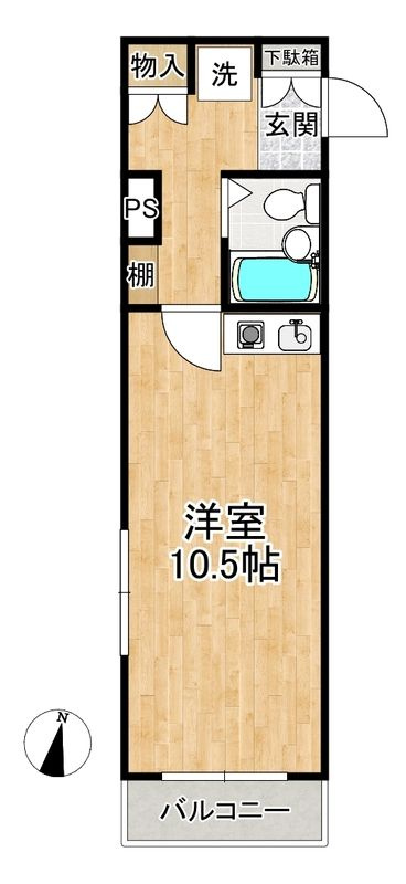 藤沢朝日町ダイカンプラザの間取り