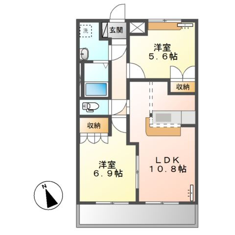 【間取り】 | ファーストヴィレッジヒル