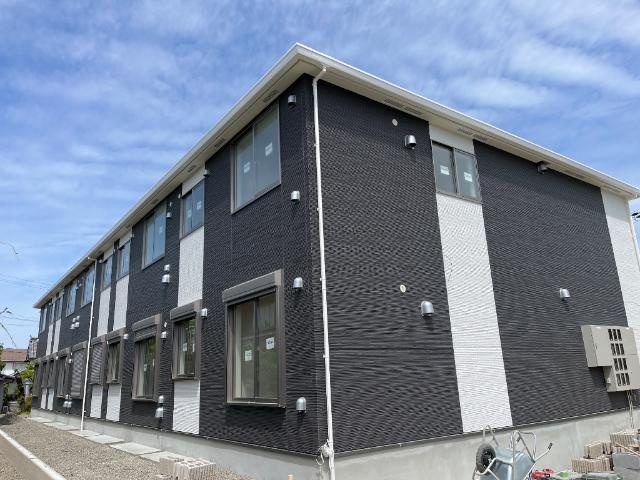 ファミール裏之門の外観|建築現場