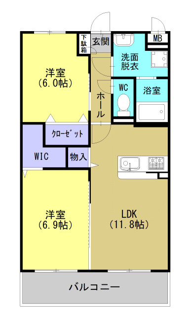 エイトパレスの間取り
