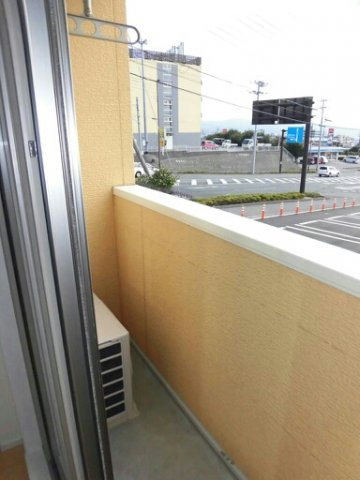 ハイツグリーンヒルのバルコニー
