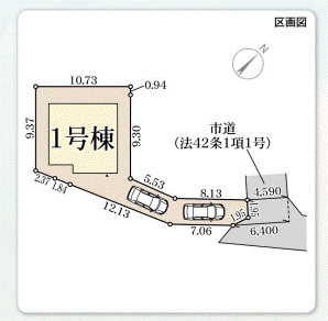 【区画図】 | リーブルガーデン東区高松５期 | 区画図
