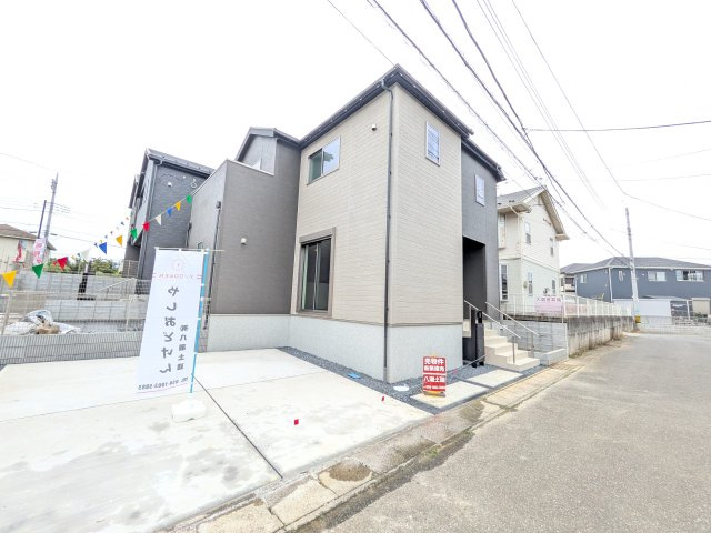 龍ケ崎市久保台2丁目　新築戸建て　4号棟の外観