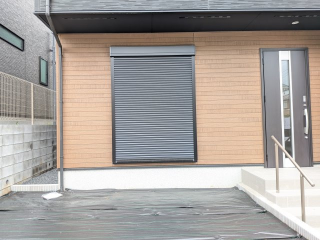 龍ケ崎市久保台2丁目　新築戸建て　3号棟の防犯設備