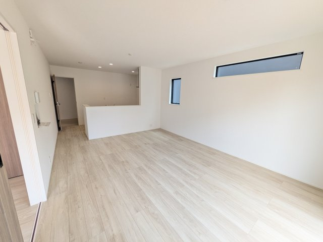 龍ケ崎市久保台2丁目　新築戸建て　2号棟の居間・リビング
