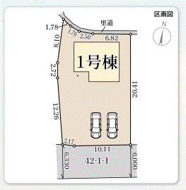 【区画図】 | リーブルガーデン加西市北条町西高室２期 | 区画図