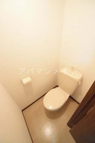 【トイレ】 | アムールとつかⅡ | 落ち着いたトイレです