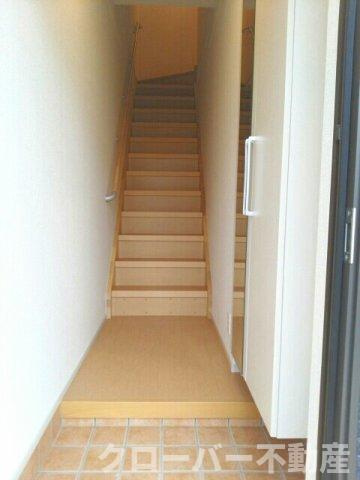 クラール丸亀原田Ｂの玄関