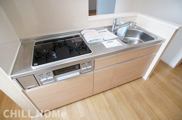 エスポワールのキッチン|当社、チルホームのHPもご覧ください(^^)/物件情報多数♪