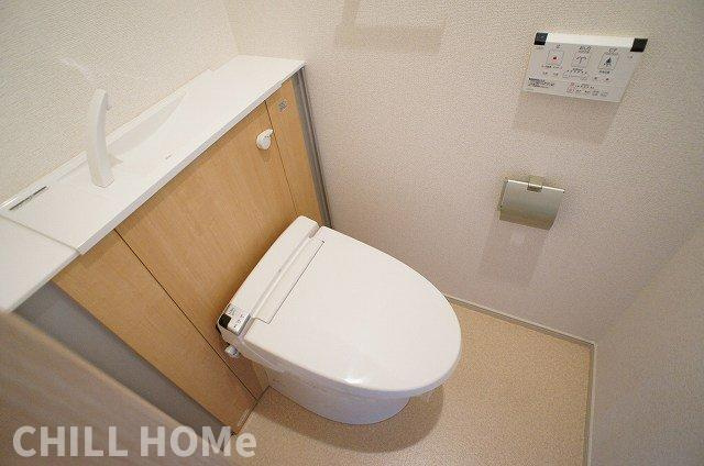 エスポワールのトイレ|当社、チルホームのHPもご覧ください(^^)/物件情報多数♪