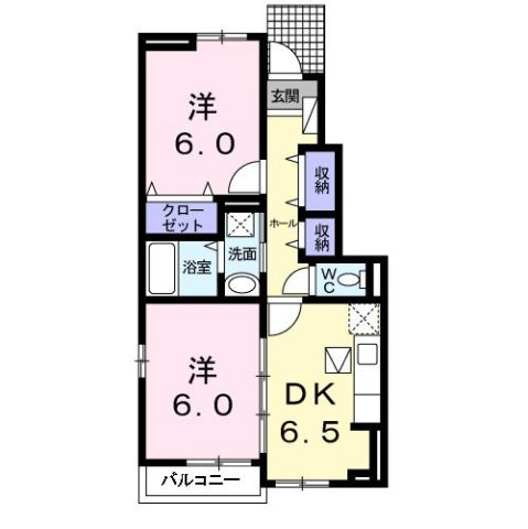 【間取り】 | ル・シアンⅡ