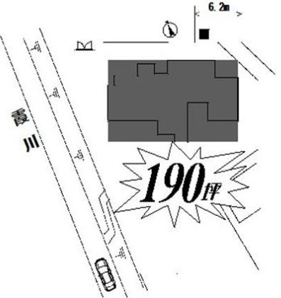 入間市春日町2丁目　中古戸建　平屋建ての区画図