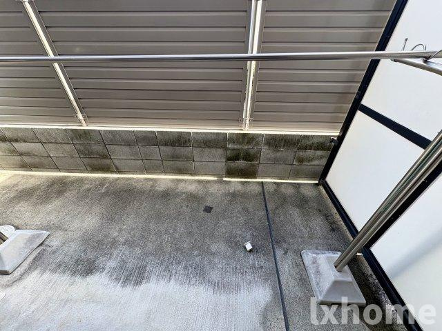 TFB大住のバルコニー|広々としたバルコニーです