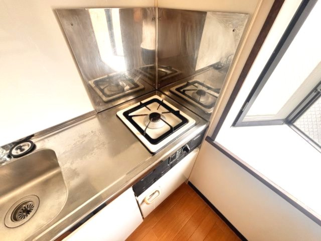 石屋川サンシャインのバルコニー