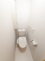 コンパクトで使いやすいトイレです
