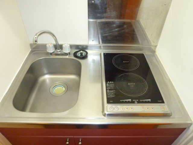 2口電気コンロ