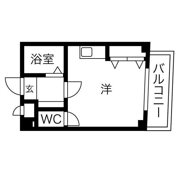 キャッスルアート御影の間取り