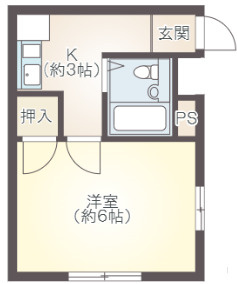 クォート北町 の間取り