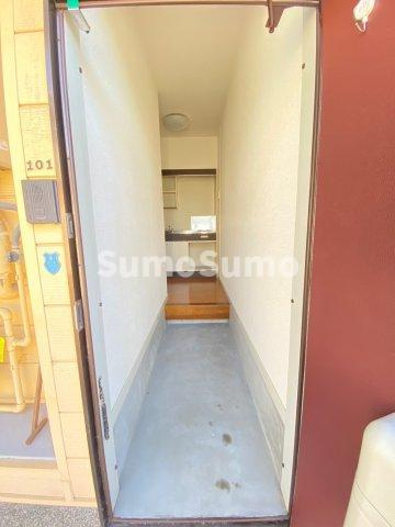 クォート北町 の玄関|シンプルで使いやすい玄関です