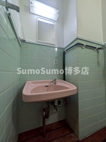 昭代コーポの洗面所