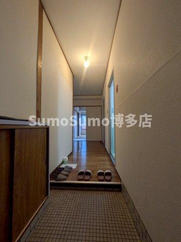 昭代コーポの玄関