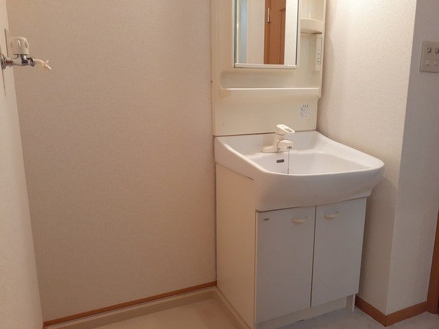 忙しい朝には欠かせない洗面所です