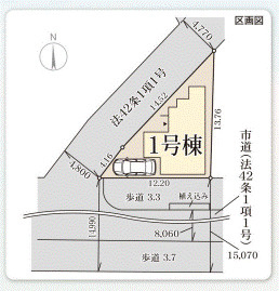 【区画図】 | リーブルガーデン尼崎市大庄西町２期 | 区画図