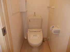 落ち着いたトイレです