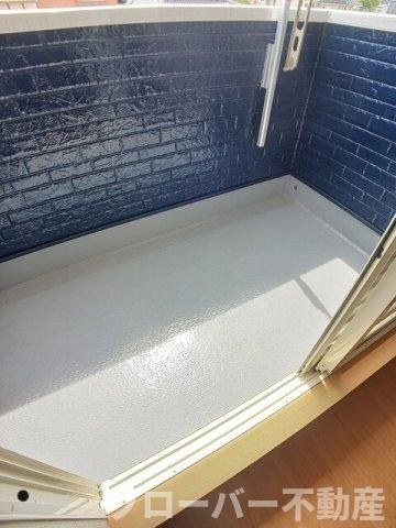 プラシード　Ｂのバルコニー