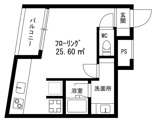 シグマ柿の木坂の間取り