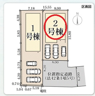 【区画図】 | リーブルガーデン奈良市東九条町２１期 | 区画図