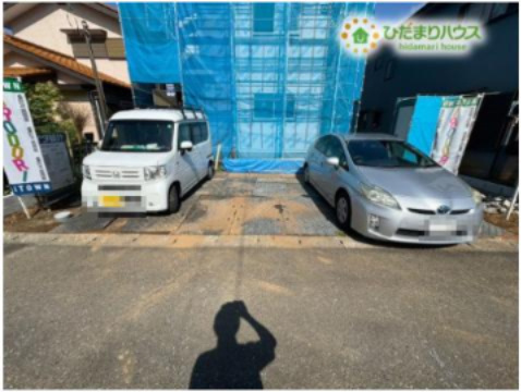 滑川町月輪　新築一戸建て　いろどりアイタウン　01の駐車場