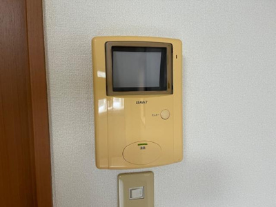【セキュリティ】 | アビタシオン朝日 | カメラ付インターホン