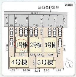 【区画図】 | リーブルガーデン西区王塚台９期 | 区画図