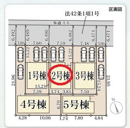 【区画図】 | リーブルガーデン西区王塚台９期 | 区画図