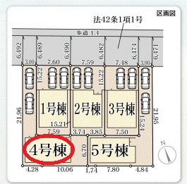 【区画図】 | リーブルガーデン西区王塚台９期 | 区画図