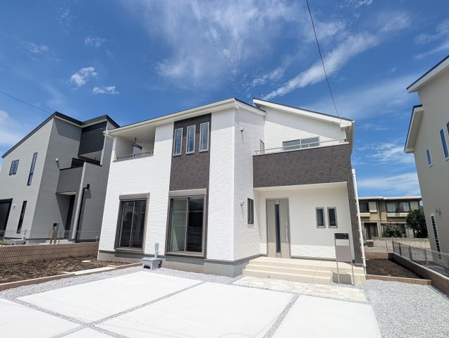 【外観】 | リーブルガーデン.S前橋市総社町第2植野ー② | （建築中現地）