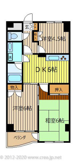 【間取り】 | 市川第7ビル