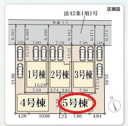 【区画図】 | リーブルガーデン西区王塚台９期 | 区画図