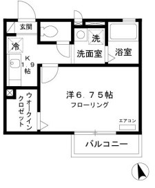アンフラーゼの間取り