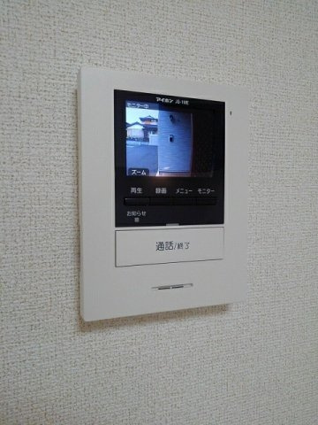 ジュネスのセキュリティ|TVモニター付きで安心です☆
