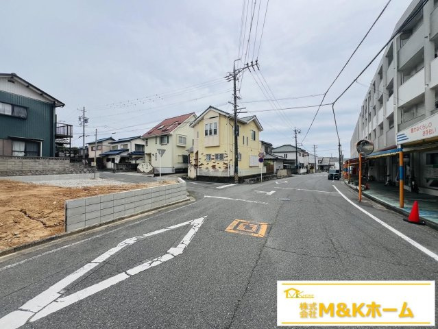 知多市日長台第2　全1棟の前面道路含む現地写真|R8.4.21撮影　西側接道8ｍ以上！