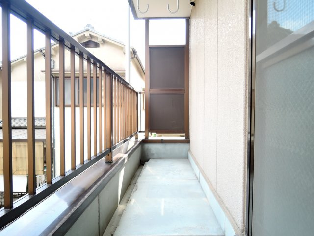 エトワール土橋のバルコニー