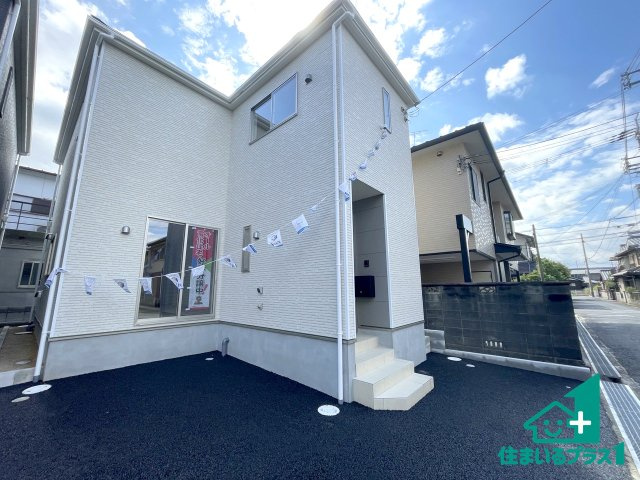 ★現地見学可能！★守山市下之郷　第2期　新築一戸建ての外観|安心の10年保証！外観を美しく保ち、雨水で汚れを落とします！気になることがありましたら、お気軽にお問い合わせください！
