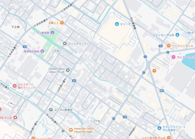 ★現地見学可能！★守山市下之郷　第2期　新築一戸建ての地図