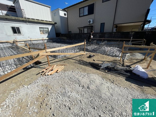 ★現地見学可能！★守山市下之郷　第2期　新築一戸建ての外観|現在の進捗状況です！順調に作業進行中、完成が待ち遠しいです！詳細の間取り等、お気軽にお問い合わせください！
