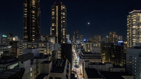 【展望】 | 【物件からの眺望】15階からの眺望！きらびやかな夜景を毎日お楽しみいただけます☆
