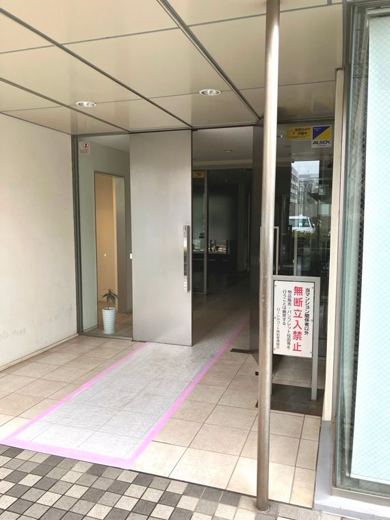 ローレルコート南柏のエントランス|建物の内部です